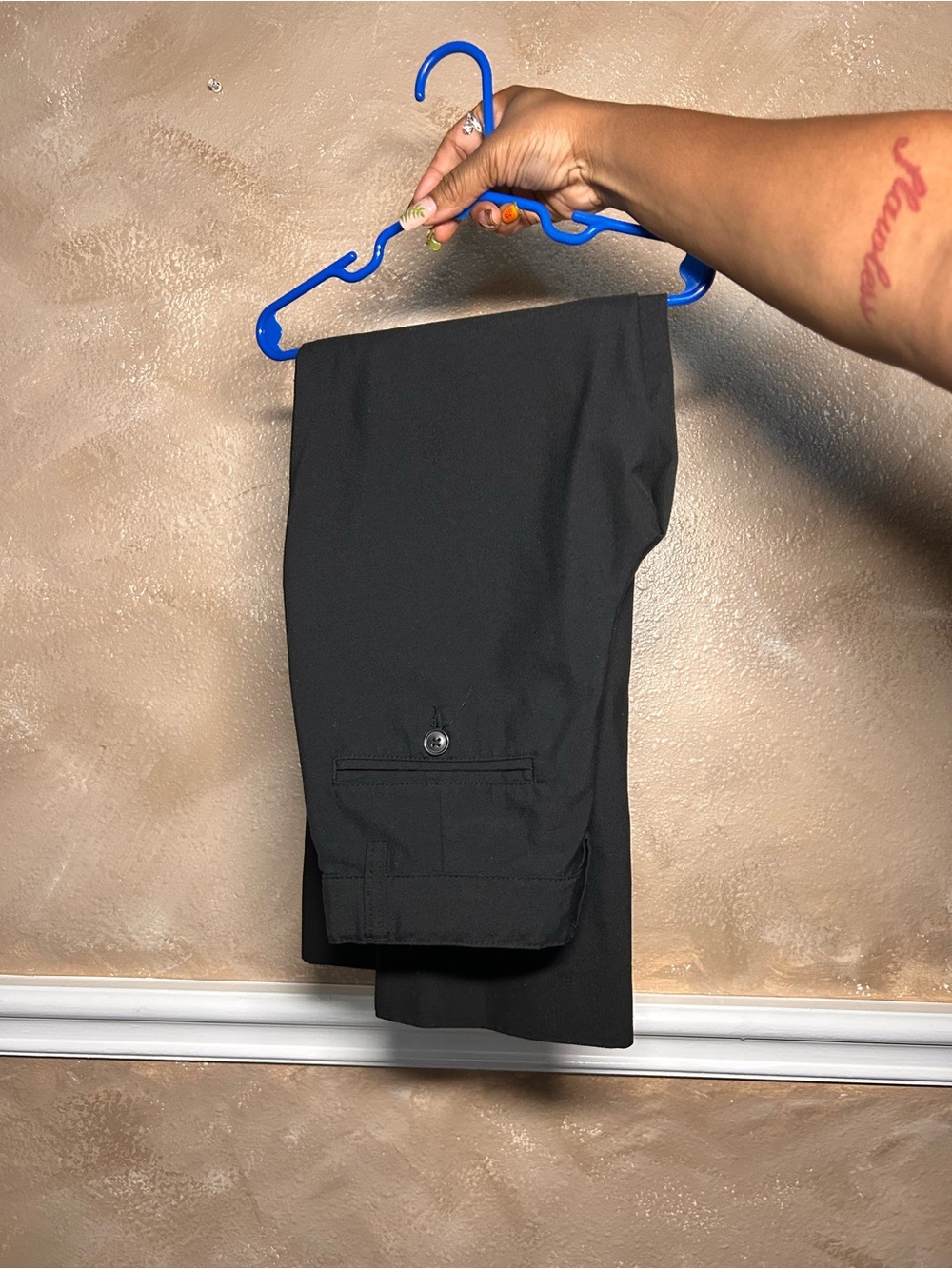Cat & Jack Boys Black Dress Pants - Straight Leg